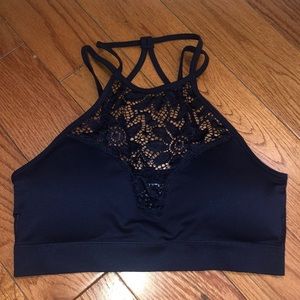 🎉3/$20🎉 NWOT Navy Blue Bralette S/M with pads